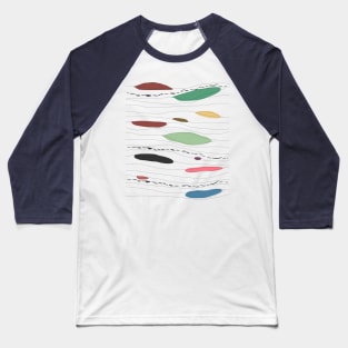 Colour Lines Baseball T-Shirt